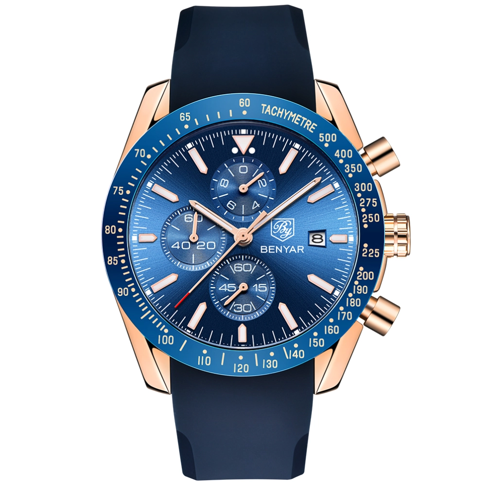 Benyar Chronograph Watch Works Benyar Men main image 3