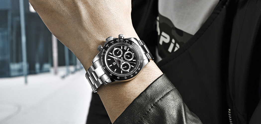 PAGANI DESIGN Men's Quartz Watches Daytona Homage Wrist Watch with ...