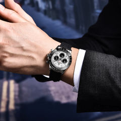 PAGANI DESIGN Men's Quartz Watches Sports Chronograph Men's Wrist Watch ...