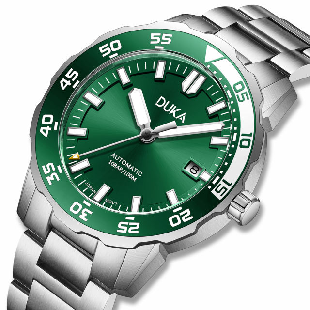 DUKA Automatic Men's Watches Stainless Steel Wrist Watches for Men Waterproof Business Sport Mechanical Wristwtach NH35A Movement