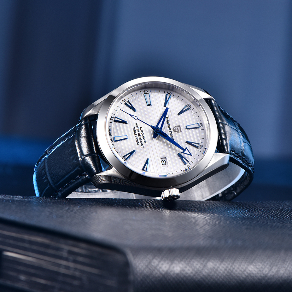 PAGANI DESIGN PD-1688 Automatic Men's Watches Business Stainless Steel Waterproof Wrist Watch for Men Casual Genuine Leather Wristwatch