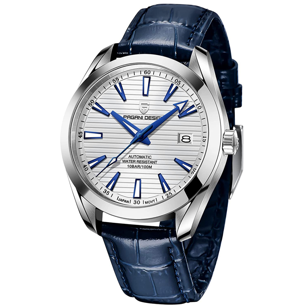 PAGANI DESIGN PD-1688 Automatic Men's Watches Business Stainless Steel Waterproof Wrist Watch for Men Casual Genuine Leather Wristwatch