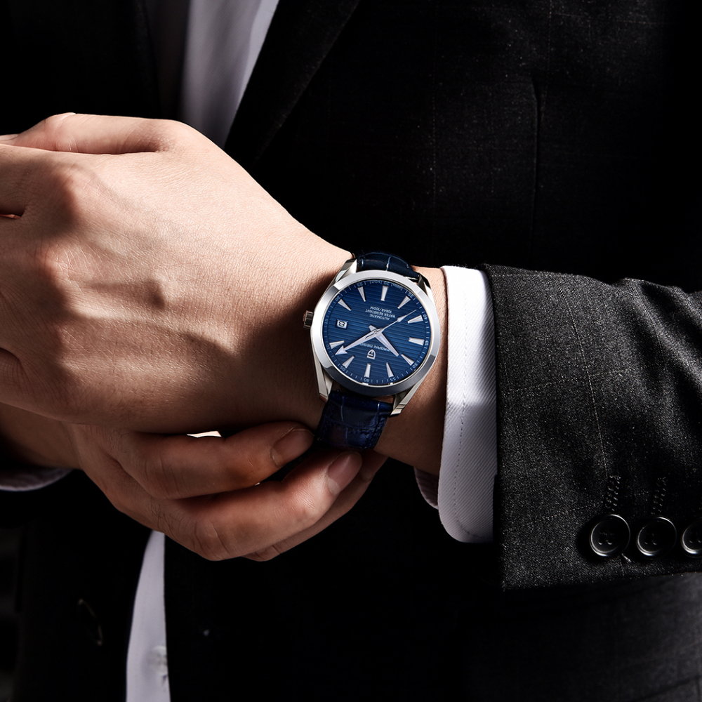 PAGANI DESIGN PD-1688 Automatic Men's Watches Business Stainless Steel Waterproof Wrist Watch for Men Casual Genuine Leather Wristwatch