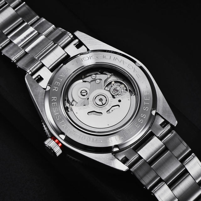 PAGANI DESIGN Men's Automatic Watches Mechanical Sports NH35A Stainless Steel Waterproof Wrist Watch for Men Auto Date Fold-over Clasp