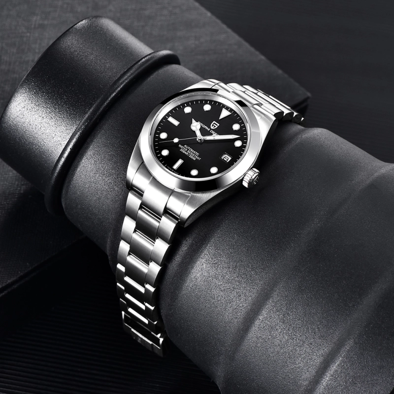 PAGANI DESIGN PD-1692 Men's Automatic Watches Full Stainless Steel Waterproof Business Wrist Watch for Men Waterproof Auto Date Wristwatch