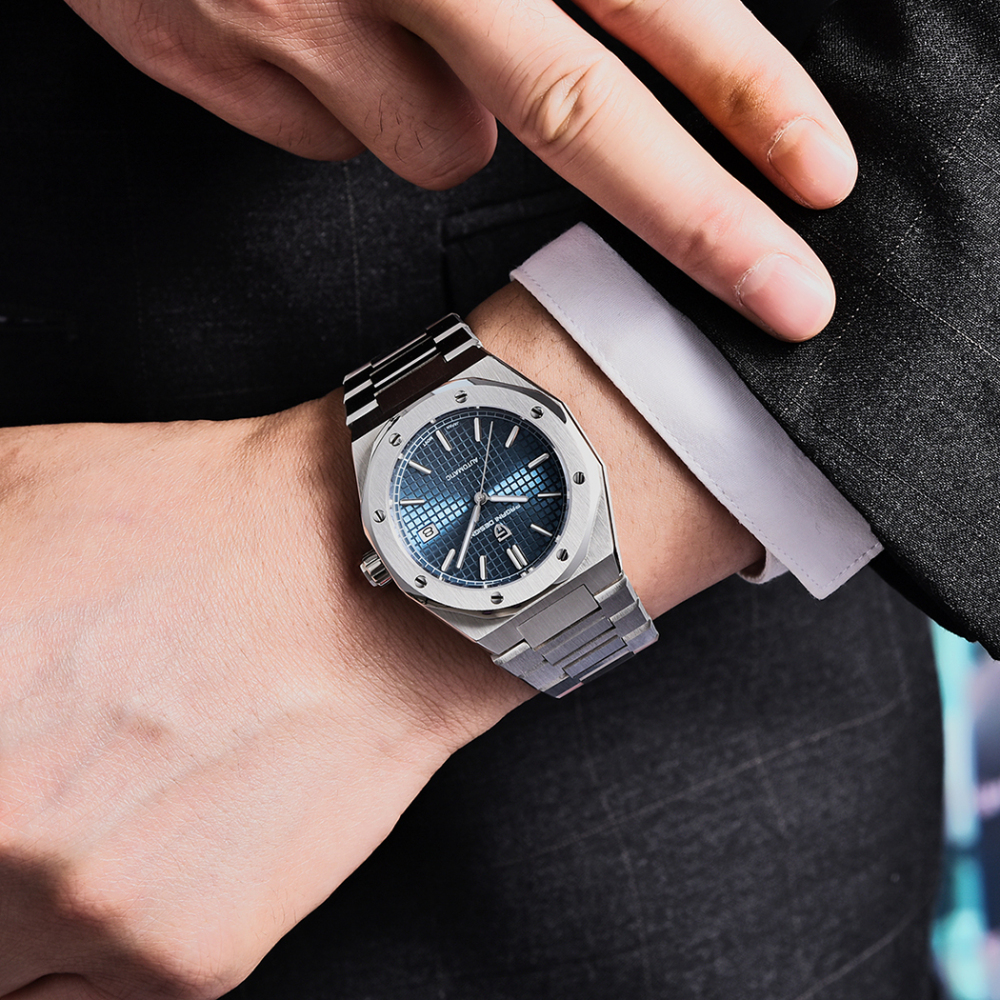 PAGANI DESIGN PD-1673 Automatic Men's Watches Mechanical Stainless Steel Waterproof Wrist Watch for Men NH35A Movt Synthetic Sapphire Dial Glass