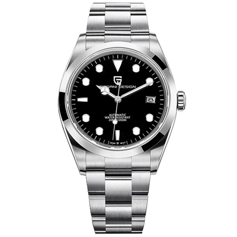 PAGANI DESIGN PD-1692 Men's Automatic Watches Full Stainless Steel Waterproof Business Wrist Watch for Men Waterproof Auto Date Wristwatch