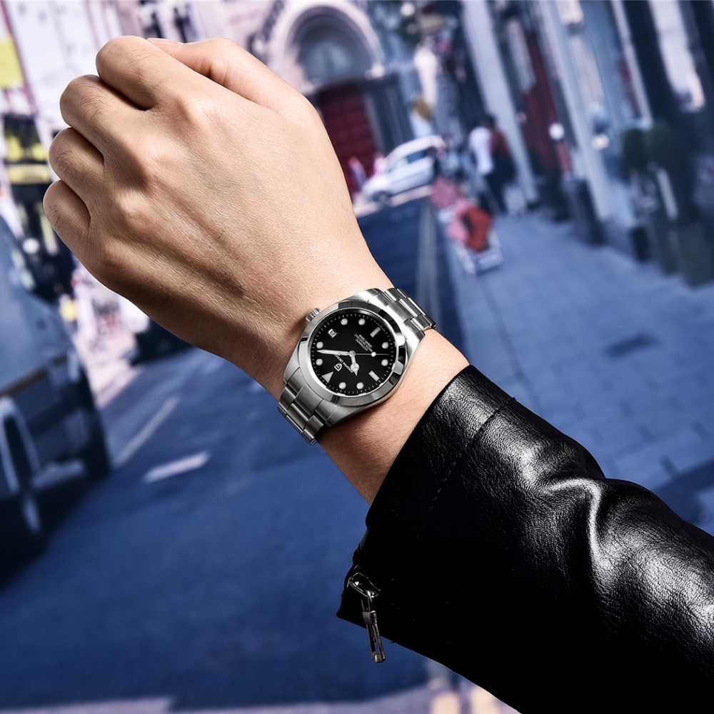 PAGANI DESIGN PD-1692 Men's Automatic Watches Full Stainless Steel Waterproof Business Wrist Watch for Men Waterproof Auto Date Wristwatch
