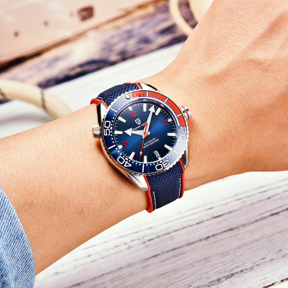 PAGANI DESIGN PD-1679 Men's Watches Automatic Mechanical Wristwatch Ceramic Bezel Waterproof Top Brand Sports Watch New Sapphire Glass Watches Men