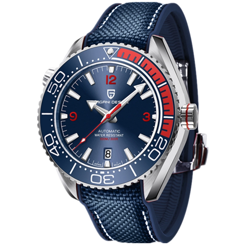 PAGANI DESIGN PD-1679 Men's Watches Automatic Mechanical Wristwatch Ceramic Bezel Waterproof Top Brand Sports Watch New Sapphire Glass Watches Men