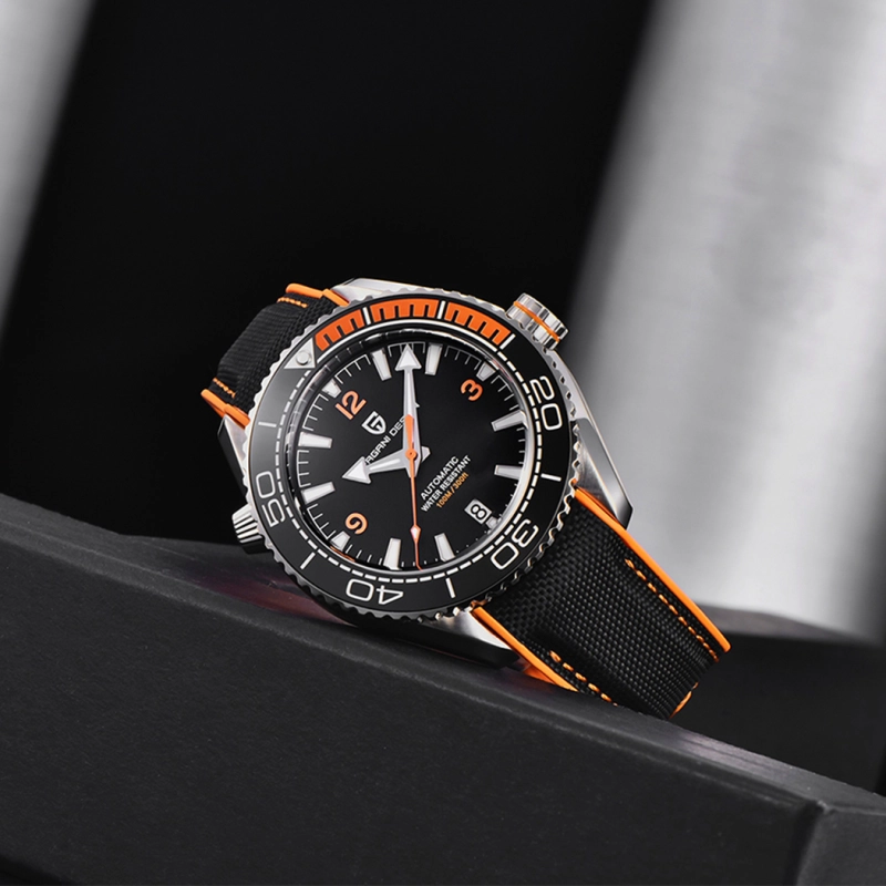 PAGANI DESIGN PD-1679 Men's Watches Automatic Mechanical Wristwatch Ceramic Bezel Waterproof Top Brand Sports Watch New Sapphire Glass Watches Men