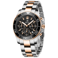 gold black steel BYS002