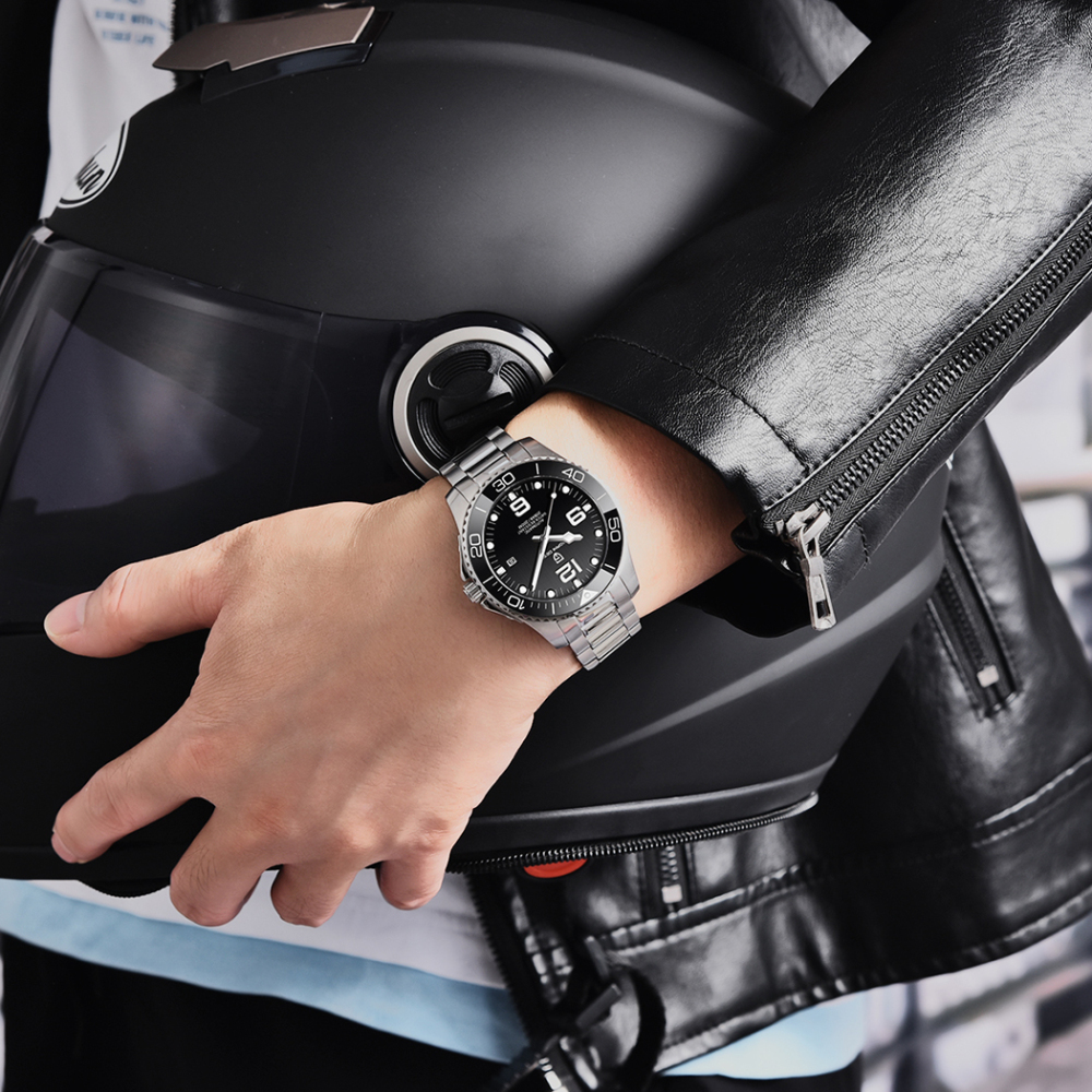 PAGANI DESIGN PD-1702 Men's Automatic Watches Mechanical Stainless Steel Japanese Movement Self Winding Business Waterproof Wristwatch