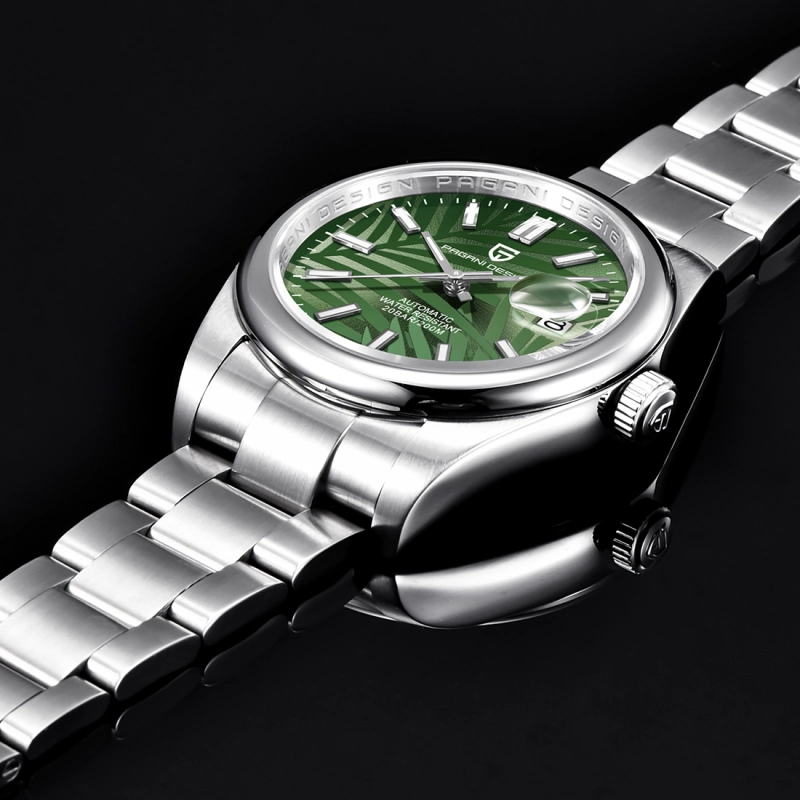 PAGANI DESIGN Men's Automatic Watches New Release oyster perpetual homage full Stainless Steel Waterproof Luxury Wrist Watches for Men