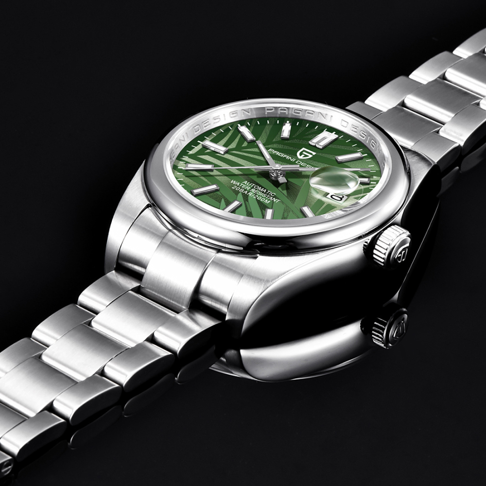 PAGANI DESIGN Men's Automatic Watches New Release oyster perpetual homage full Stainless Steel Waterproof Luxury Wrist Watches for Men