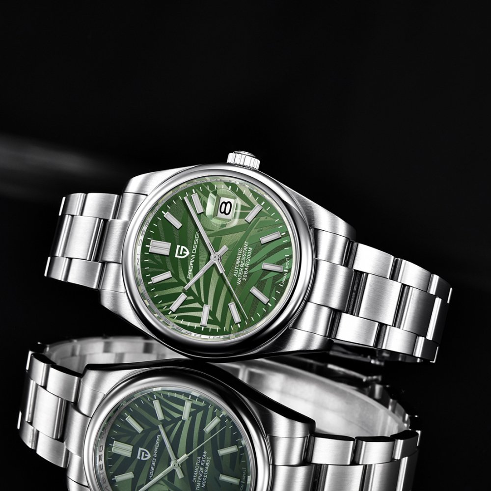 PAGANI DESIGN PD-1715 Men's Automatic Watches New Release Mechanical full Stainless Steel Waterproof Luxury Wrist Watches for Men