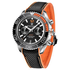 black orange rubber PD1711