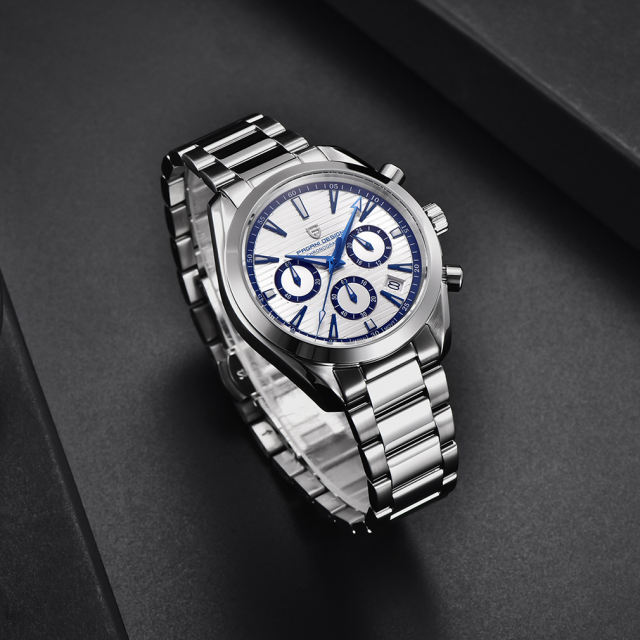 PAGANI DESIGN New Chronograph Men's Watches Classic Quartz Watch Sapphire 100m Waterproof Sports Business Wrist Watch for Men