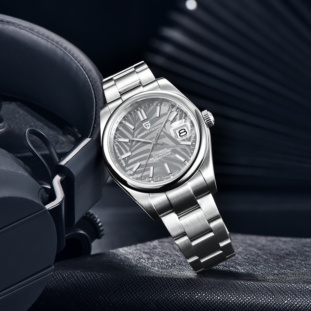 PAGANI DESIGN PD-1715 Men's Automatic Watches New Release Mechanical full Stainless Steel Waterproof Luxury Wrist Watches for Men