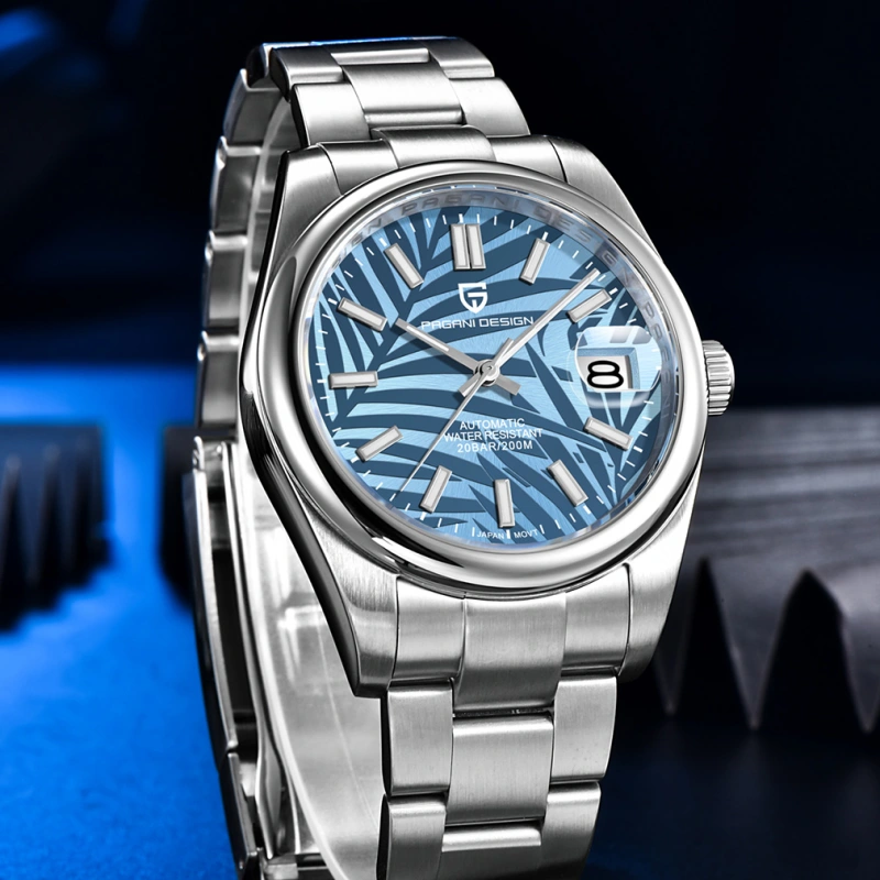 PAGANI DESIGN PD-1715 Men's Automatic Watches New Release Mechanical full Stainless Steel Waterproof Luxury Wrist Watches for Men