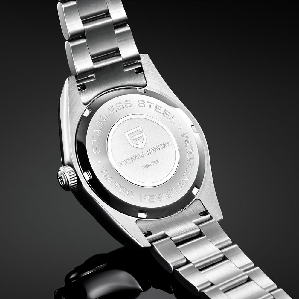 PAGANI DESIGN PD-1715 Men's Automatic Watches New Release Mechanical full Stainless Steel Waterproof Luxury Wrist Watches for Men