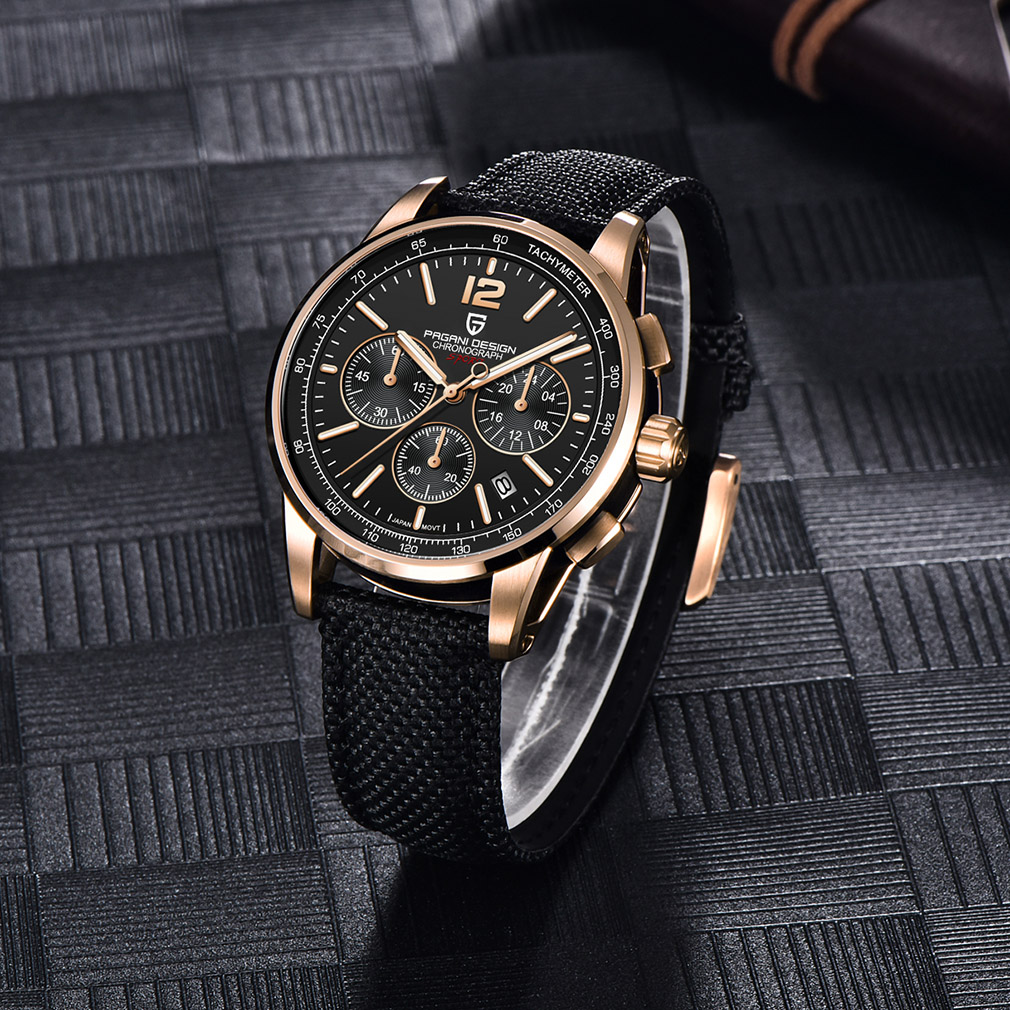 PAGANI DESIGN New Men's Quartz Watches Sportz Chronograph