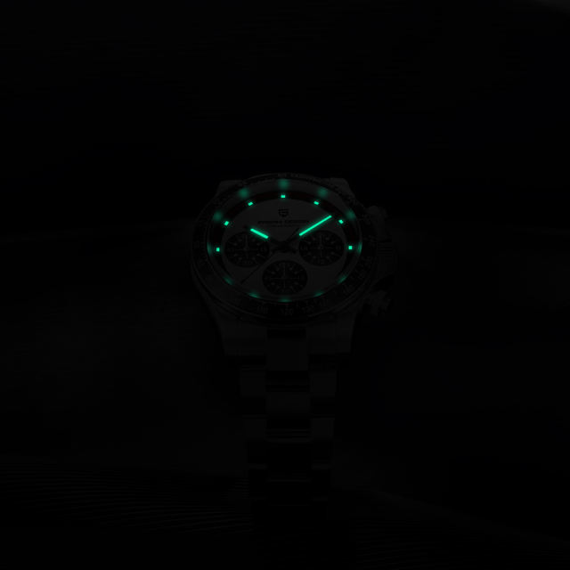 PAGANI DESIGN New Men's Quartz Watches Paul Newman Homage Wrist Watch with Seiko VK63 Movement Sapphire Ceramic Bezel Waterproof Stainless Steel PD 16