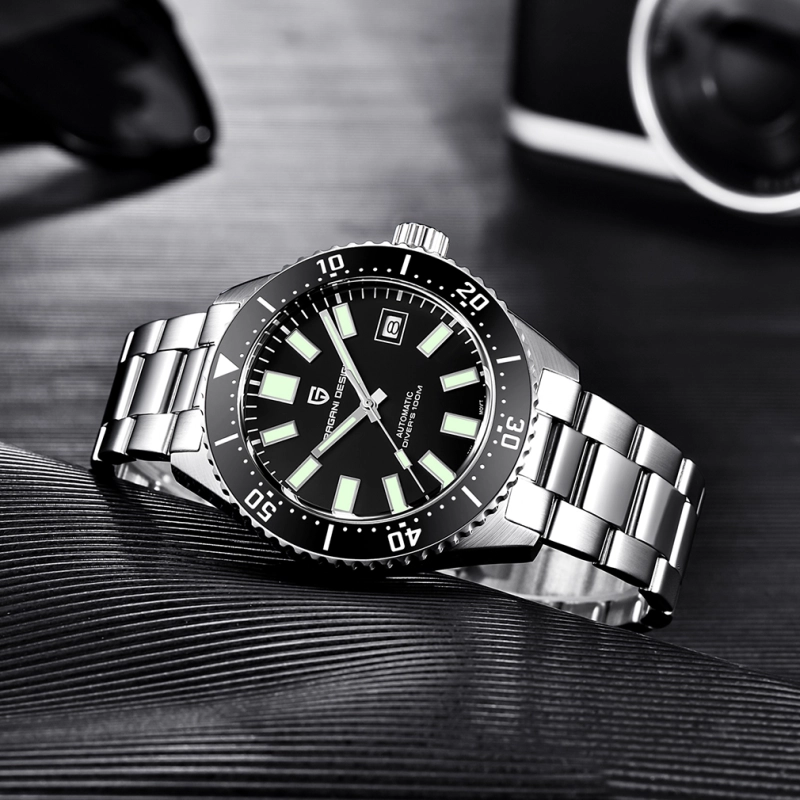 PAGANI DESIGN Classic Fashion Luxury Automatic Mens Watches Top Brand Sapphire Glass Stainless Steel Waterproof Mechanical Watch 1672