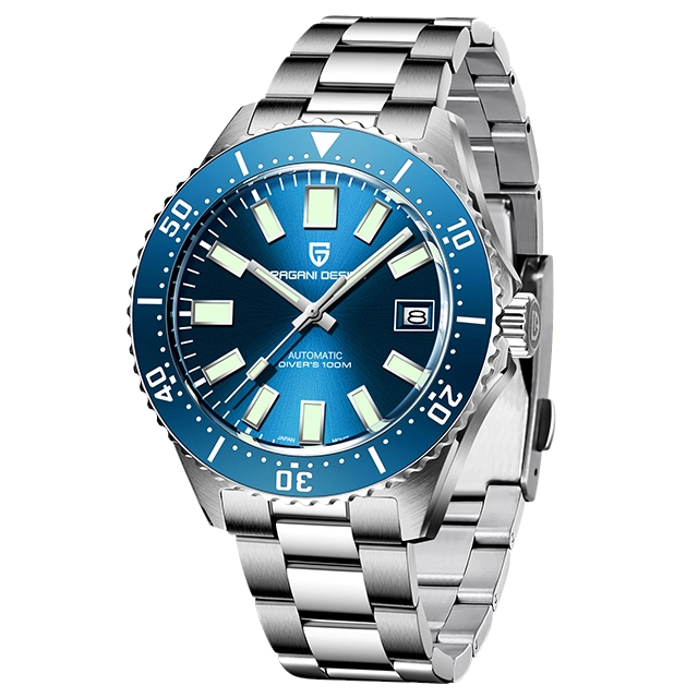 PAGANI DESIGN Classic Fashion Luxury Automatic Mens Watches Top Brand Sapphire Glass Stainless Steel Waterproof Mechanical Watch 1672