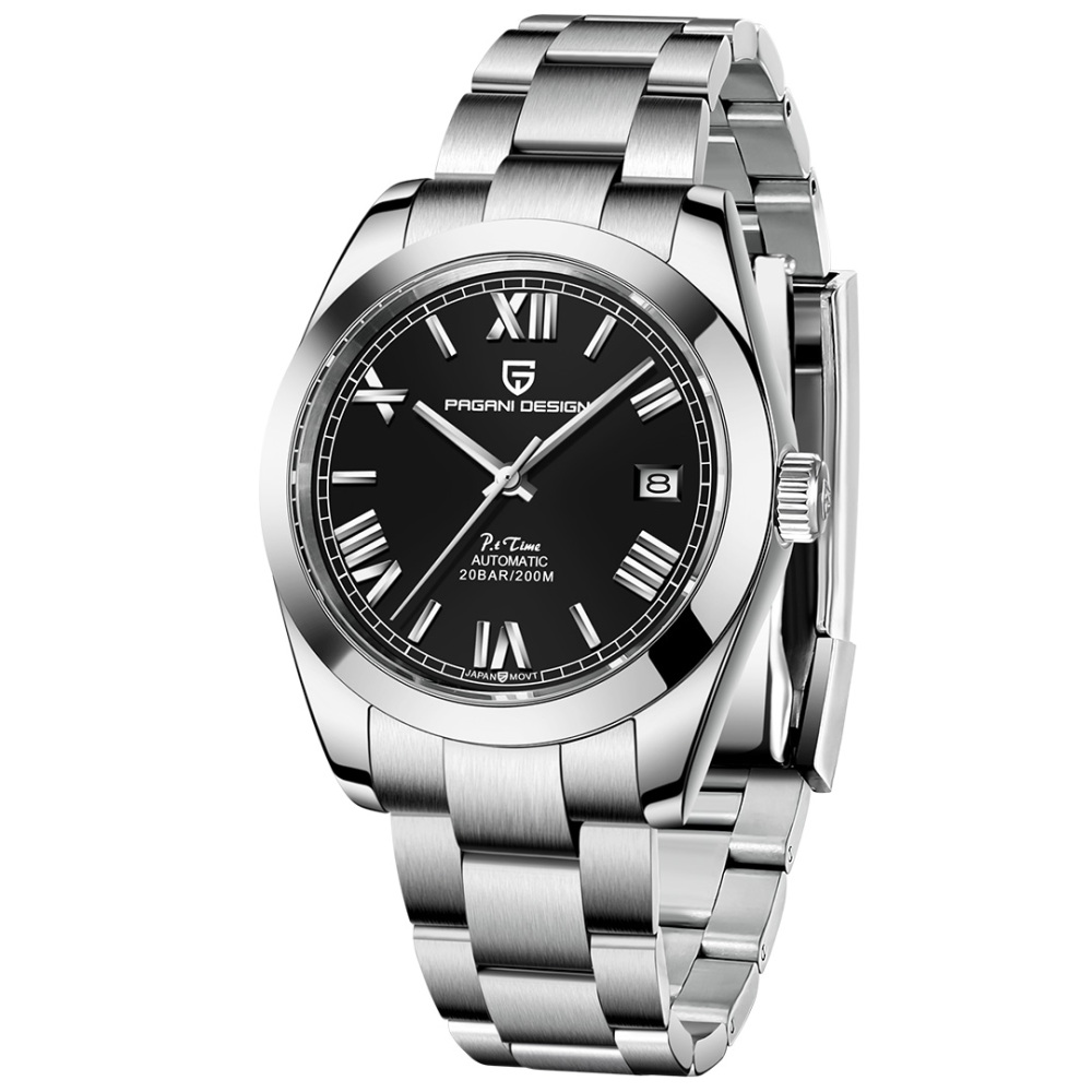 PAGANI DESIGN Casual Men's Automatic Mechanical Watches full Stainless Steel Waterproof Wrist Watches for Men PD 1691