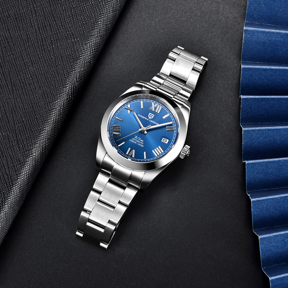 PAGANI DESIGN Casual Men's Automatic Mechanical Watches full Stainless Steel Waterproof Wrist Watches for Men PD 1691