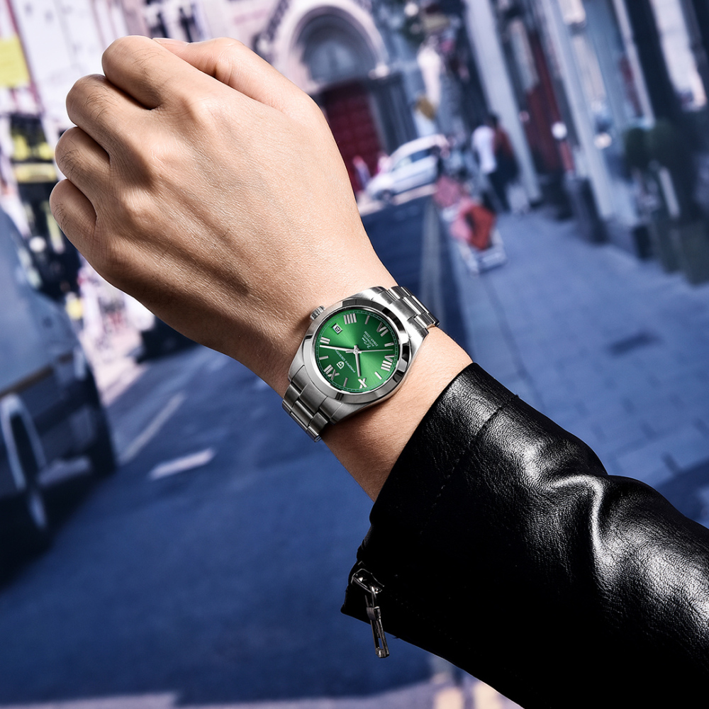 PAGANI DESIGN Casual Men's Automatic Mechanical Watches full Stainless Steel Waterproof Wrist Watches for Men PD 1691