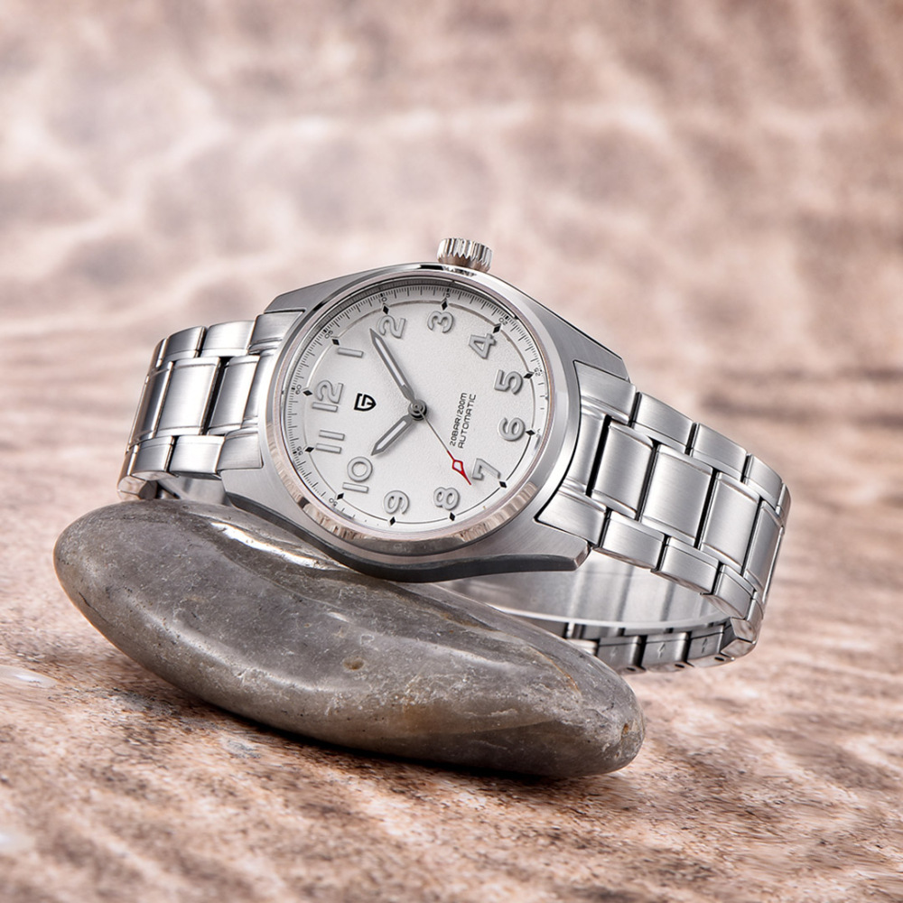 PAGANI DESIGN PD-1717 Men's Automatic Mechanical Watches with 38mm Case full Stainless Steel Business Waterproof Wrist Watch for Men