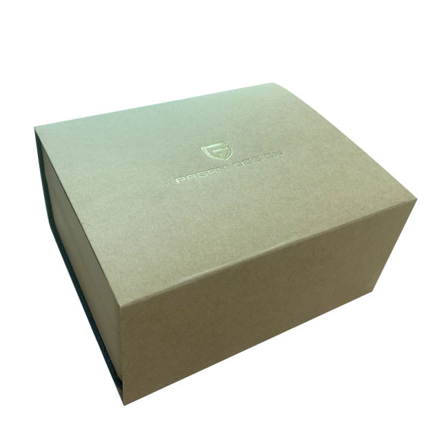 PAGANI DESIGN Original Leather Box with User Manual Warranty Card &amp; Cleaning Cloth
