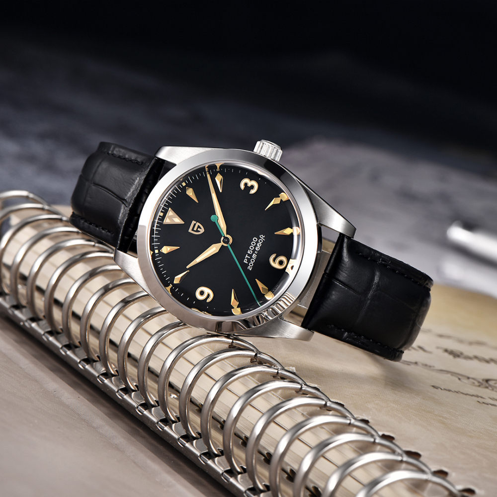 PAGANI DESIGN New Men's Automatic Watches Vintage Wristwatches Stainless Steel Business 200M Waterproof PD5000 Wrist Watch for Men PD1723