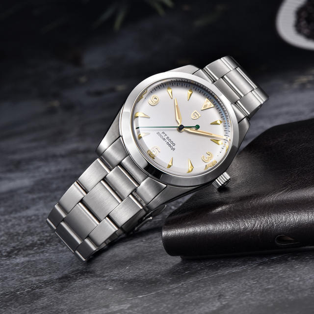 PAGANI DESIGN New Men's Automatic Watches Vintage Wristwatches Stainless Steel Business 200M Waterproof PD5000 Wrist Watch for Men PD1723
