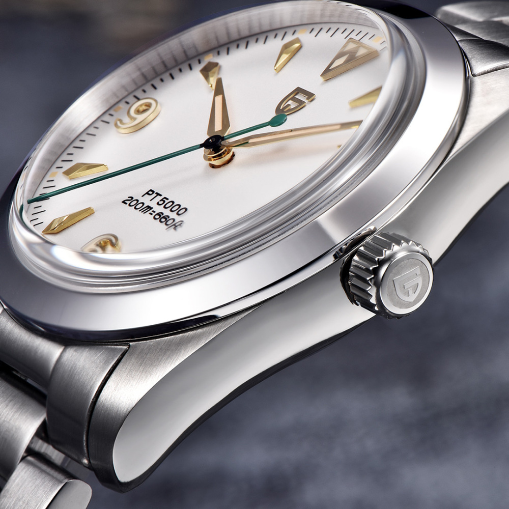 PAGANI DESIGN New Men's Automatic Watches Vintage Airking Homage Wristwatches Stainless Steel Business 200M Waterproof PD5000 Wrist Watch for Men PD1723