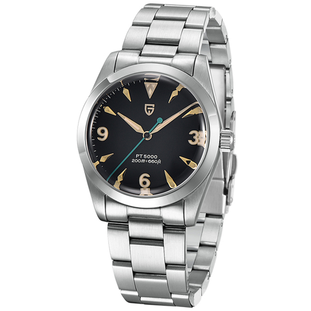 PAGANI DESIGN New Men's Automatic Watches Vintage Wristwatches Stainless Steel Business 200M Waterproof PD5000 Wrist Watch for Men PD1723