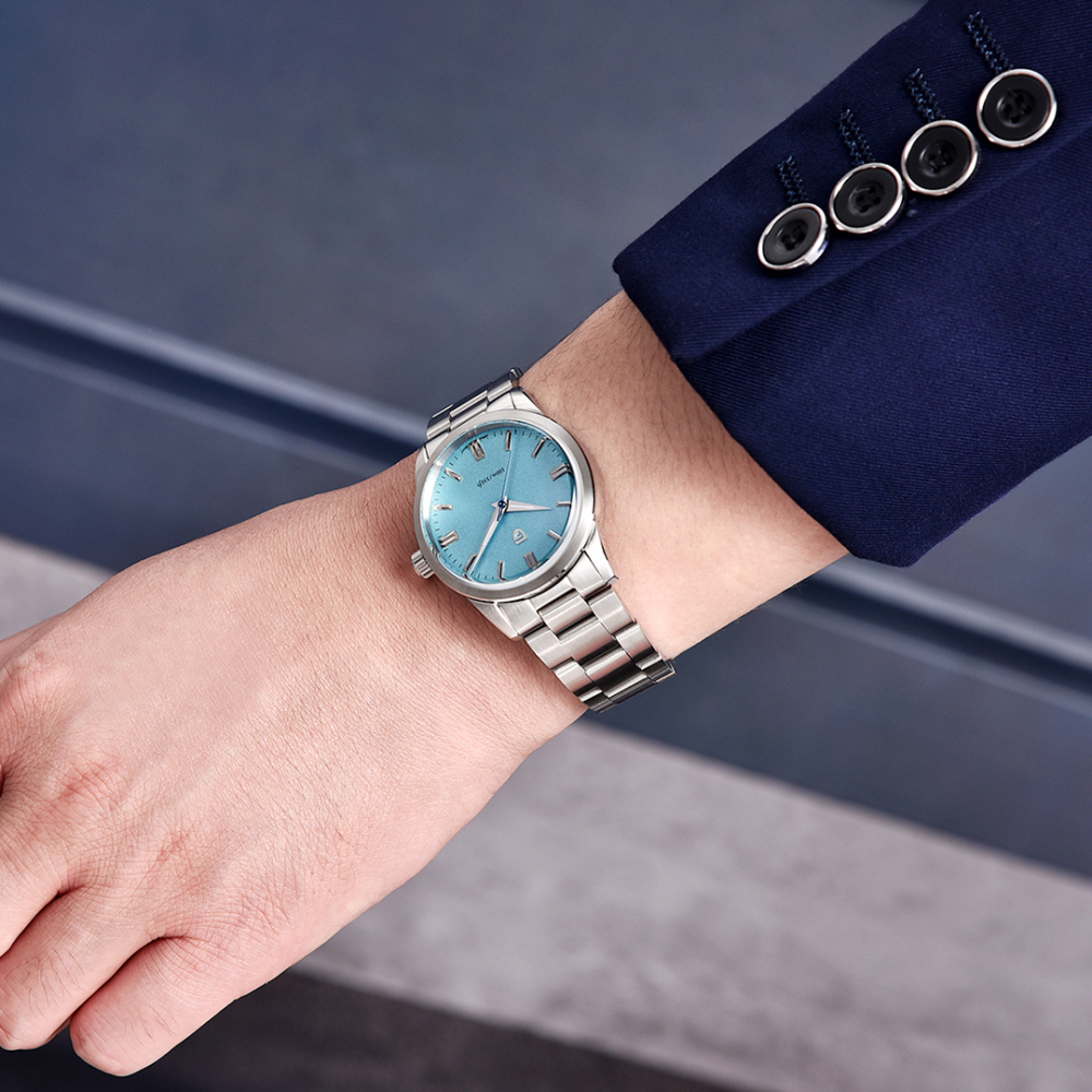 PAGANI DESIGN Men's Quartz Watches 38mm Waterproof Stainless Steel AR Coating Sapphire VH31 Business Sports Wrist Watches for Men PD1731