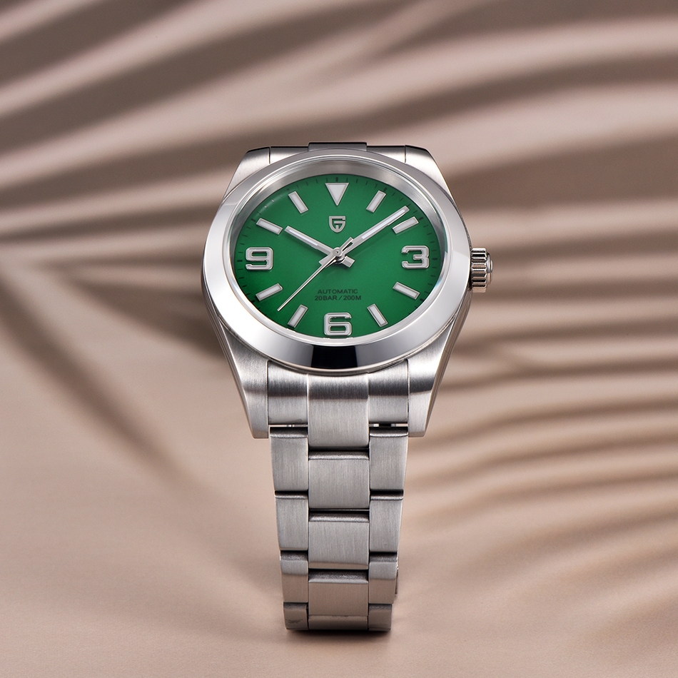 PAGANI DESIGN Men's Watches PD-1692 Automatic Mechanical 40MM Stainless Steel Wristwatches Sapphire Glass AR Coated Watches 20bar Waterproof