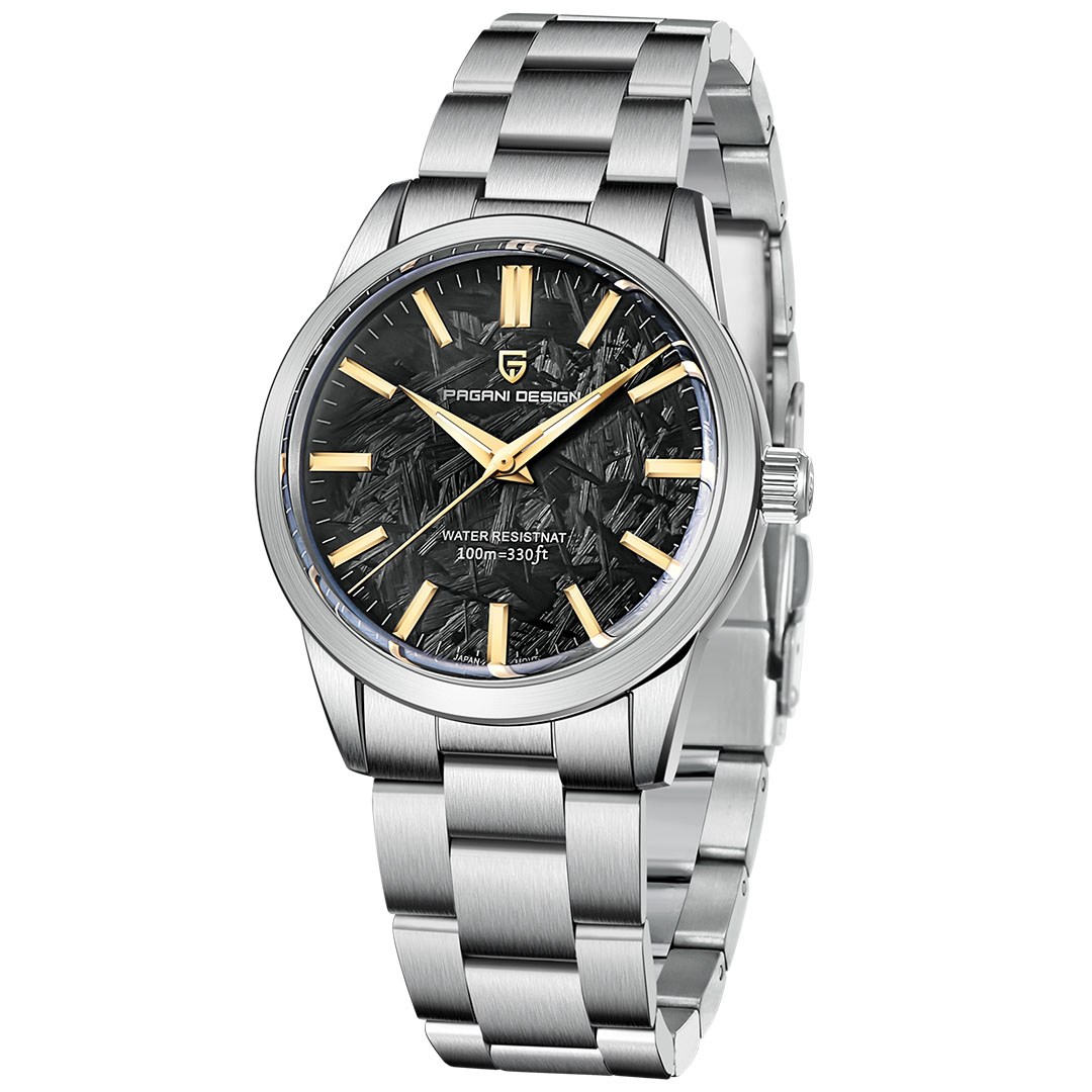 PAGANI DESIGN PD-1734 Quartz Men's Watches 40mm full Stainless