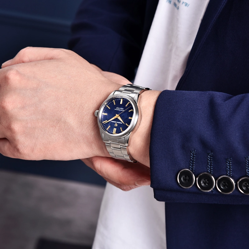 PAGANI DESIGN New Quartz Men's Watches 40mm full Stainless Steel Business Waterproof Wrist Watches for Men PD1734