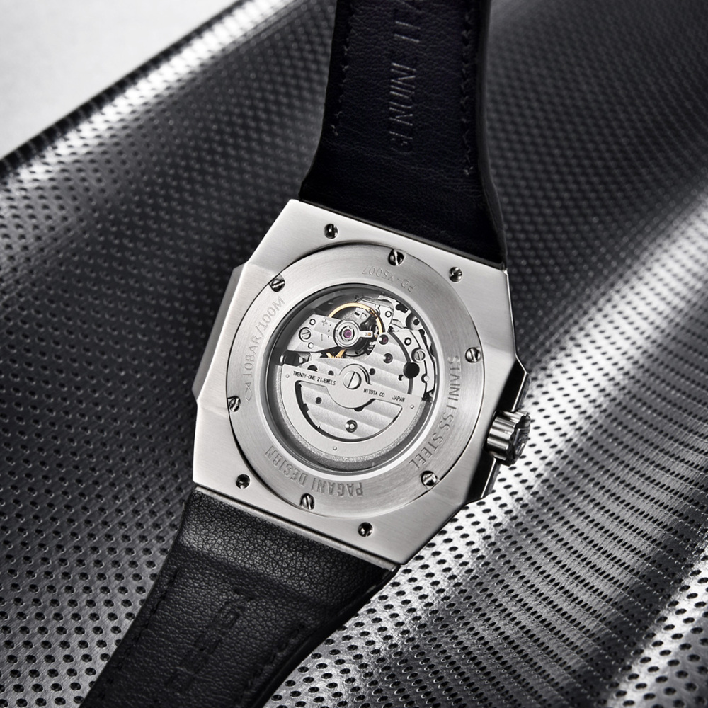 PAGANI DESIGN New Men's Automatic Watches Skeleton Stainless Steel Mechanical Sports Watch with Silicone Watchband Unique Watch Case Miyota 8217 Movt
