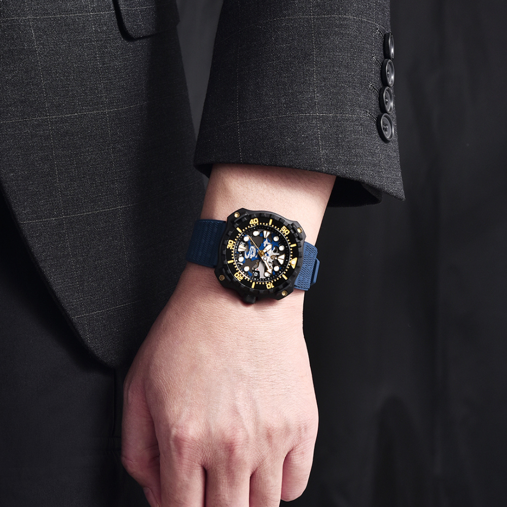 PAGANI DESIGN Men's Automatic Watches PD-YN009 Unique Stainless Steel Waterproof Mechanical Wrist Watches for Men NH35A Movt