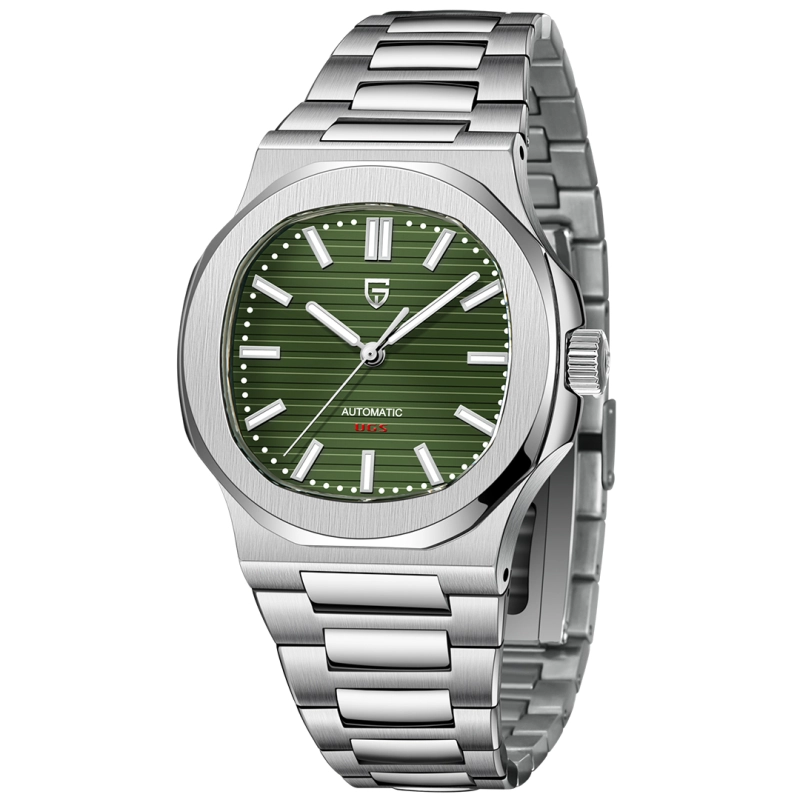 PAGANI DESIGN PD-1728 Men's Automatic Watches 40mm Luxury Stainless Steel Casual Waterproof Wrist Watches Sapphire Dial Glass