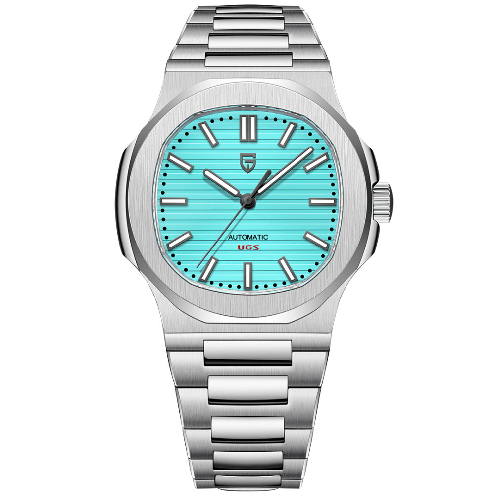 PAGANI DESIGN New Men's Automatic Watches 40mm Luxury Stainless Steel Casual Waterproof Wrist Watches Sapphire Dial Glass PD1728