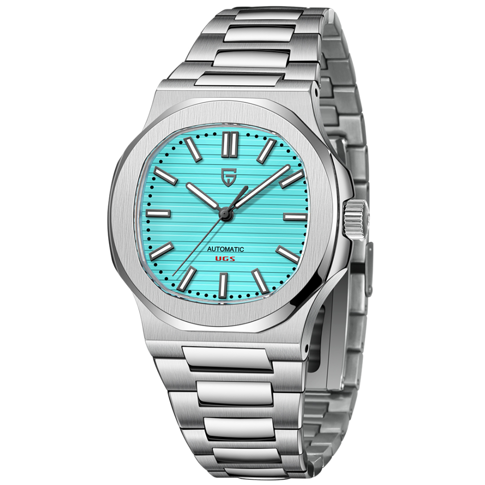 PAGANI DESIGN PD-1728 Men's Automatic Watches 40mm Luxury Stainless Steel Casual Waterproof Wrist Watches Sapphire Dial Glass