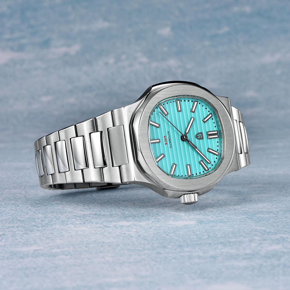 PAGANI DESIGN New Men's Automatic Watches 40mm Luxury Stainless Steel Casual Waterproof Wrist Watches Sapphire Dial Glass PD1728