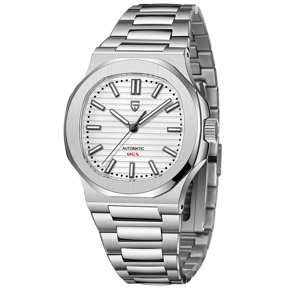 PAGANI DESIGN PD-1728 Men's Automatic Watches 40mm Luxury Stainless Steel Casual Waterproof Wrist Watches Sapphire Dial Glass