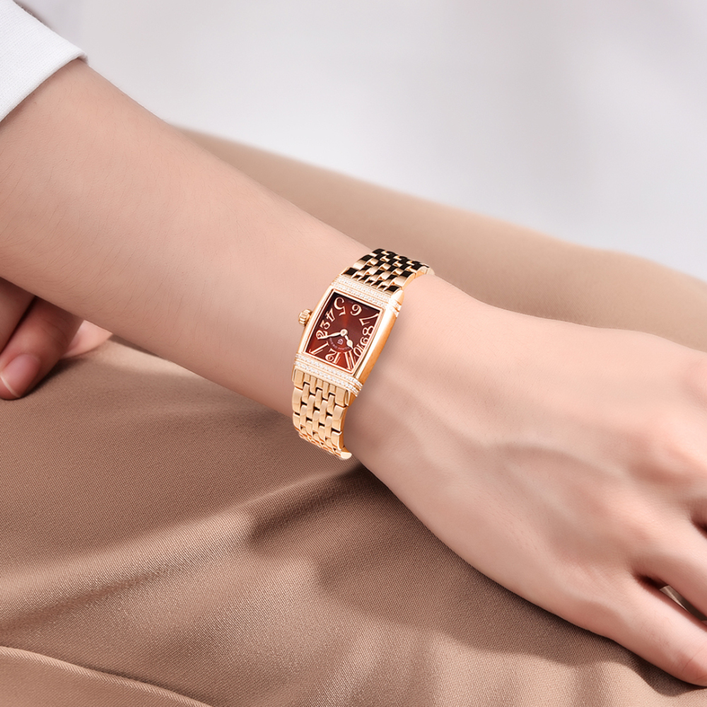 PAGANI DESIGN Luxury Women's Watches Stainless Steel Quartz Wrist Watches for Women PD1737L Gold Dress Wristwatches